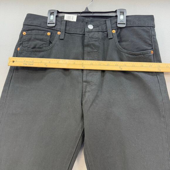 Levi's 501XX Big E Men's 33x34 Black Straight Leg Button Fly Preppy Normcore NWT - Picture 13 of 16